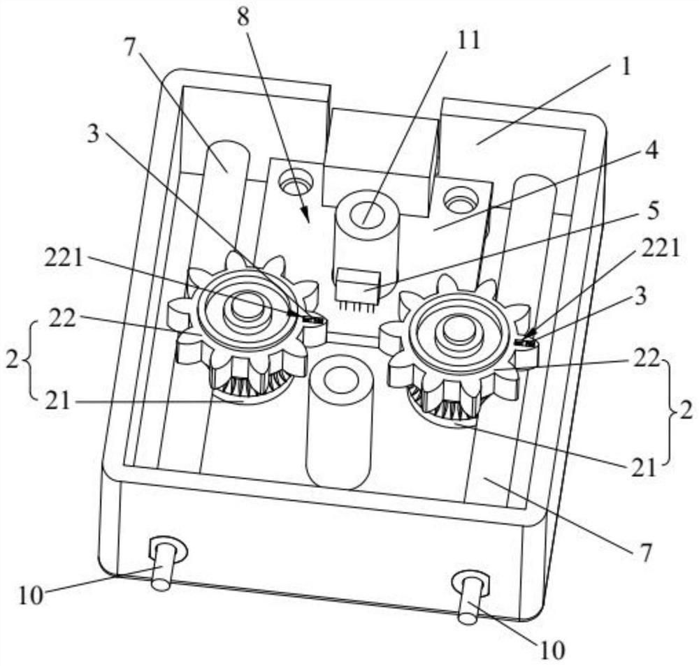 Material disconnecting detection device, 3D printer and material disconnecting detection method