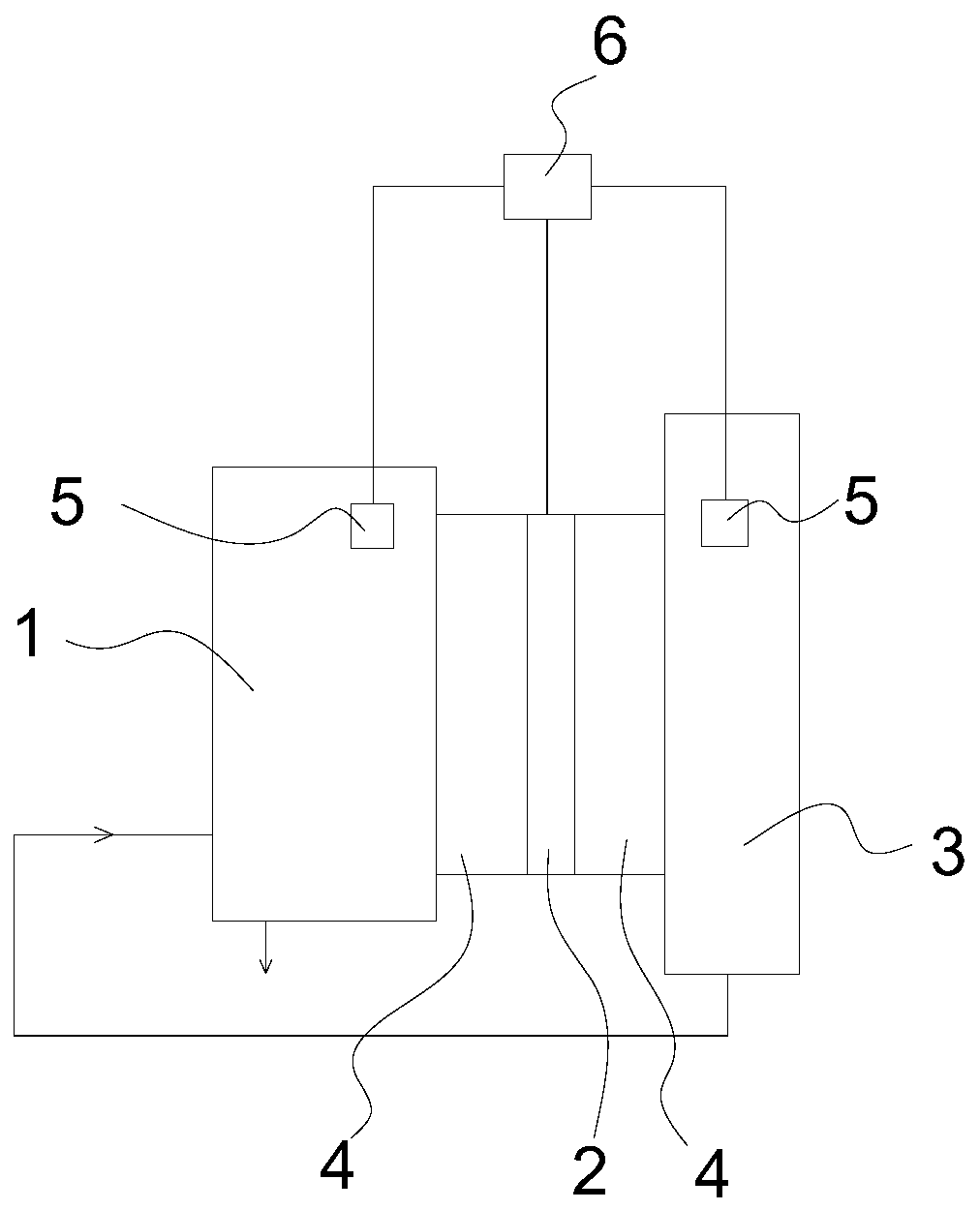 Device for controlling hydrogen release efficiency of alloy hydrogen storage equipment