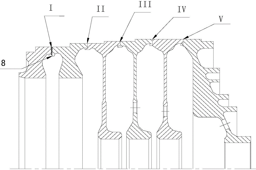 Vacuum electronic beam welding method for titanium-alloy rotor component