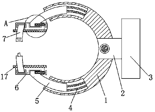 Device for treating torticollis caused by fibromatosis