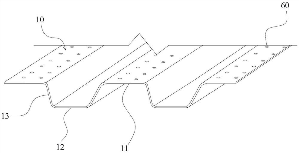 Fabricated UHPC steel-concrete composite bridge deck slab and construction method thereof