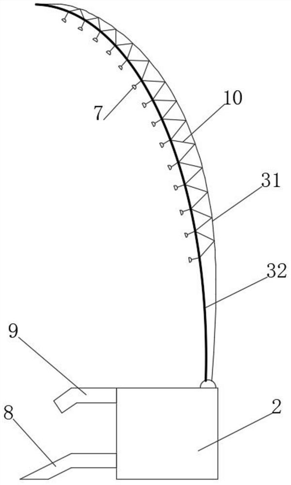 A visual wind type magnetic variable numerical control machine tool