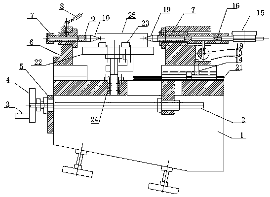 Universal disk type gear M value detecting device