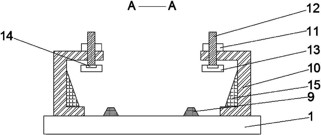 Quick and convenient clamp device for mechanical machine tool