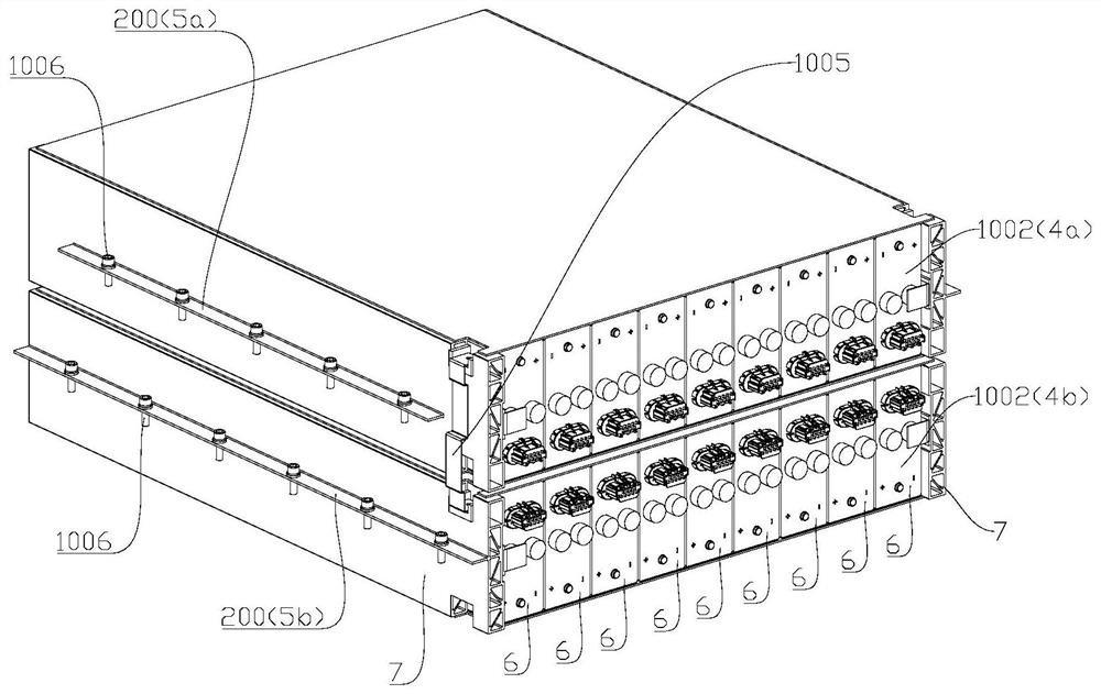 Box body for battery pack and battery pack with same