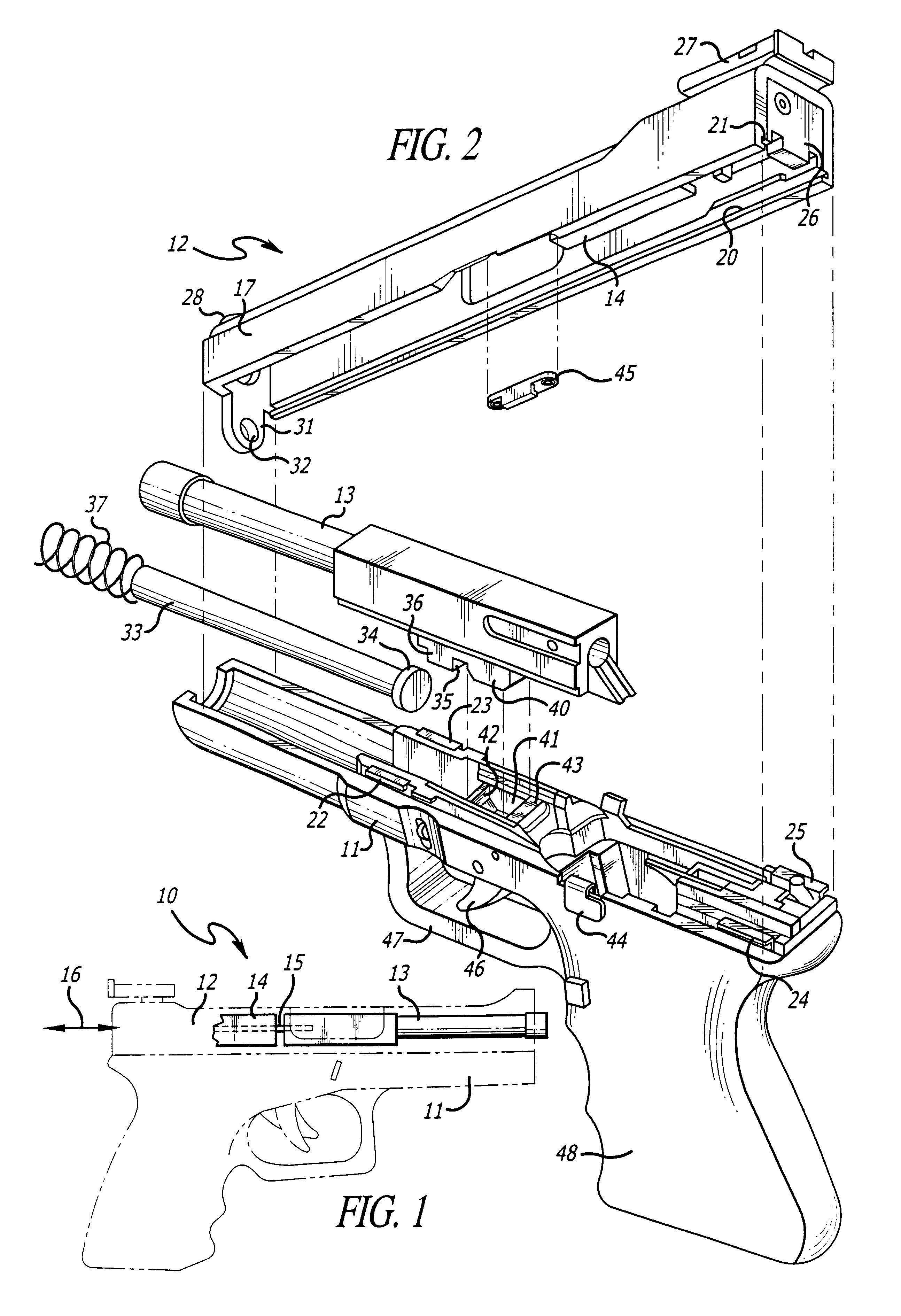 Pistol caliber conversion assembly