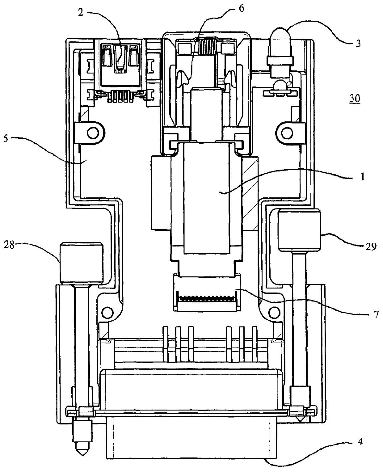 Device for transmitting and receiving DVI video over a single fiber optic interconnect