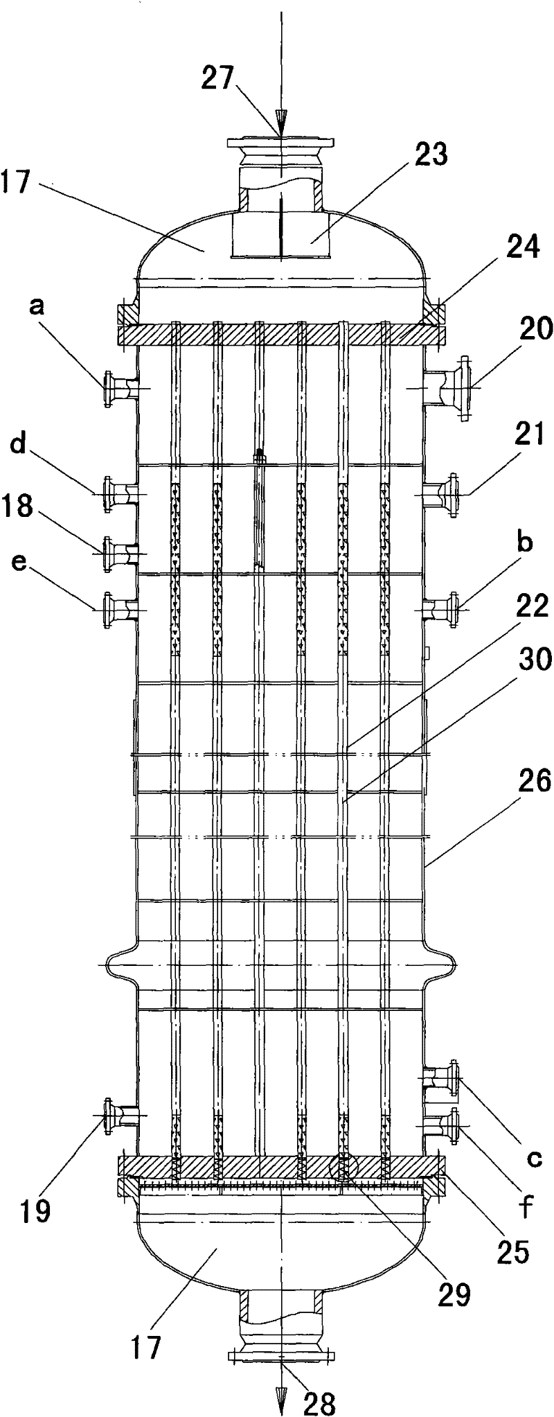 Method and device for preparing liquefied methane by using synthesis ammonia tail gas