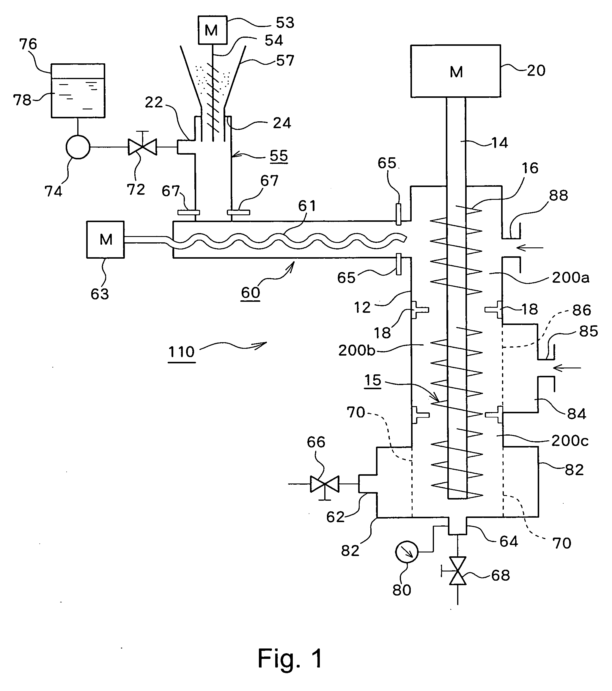 Stirring and mixing device