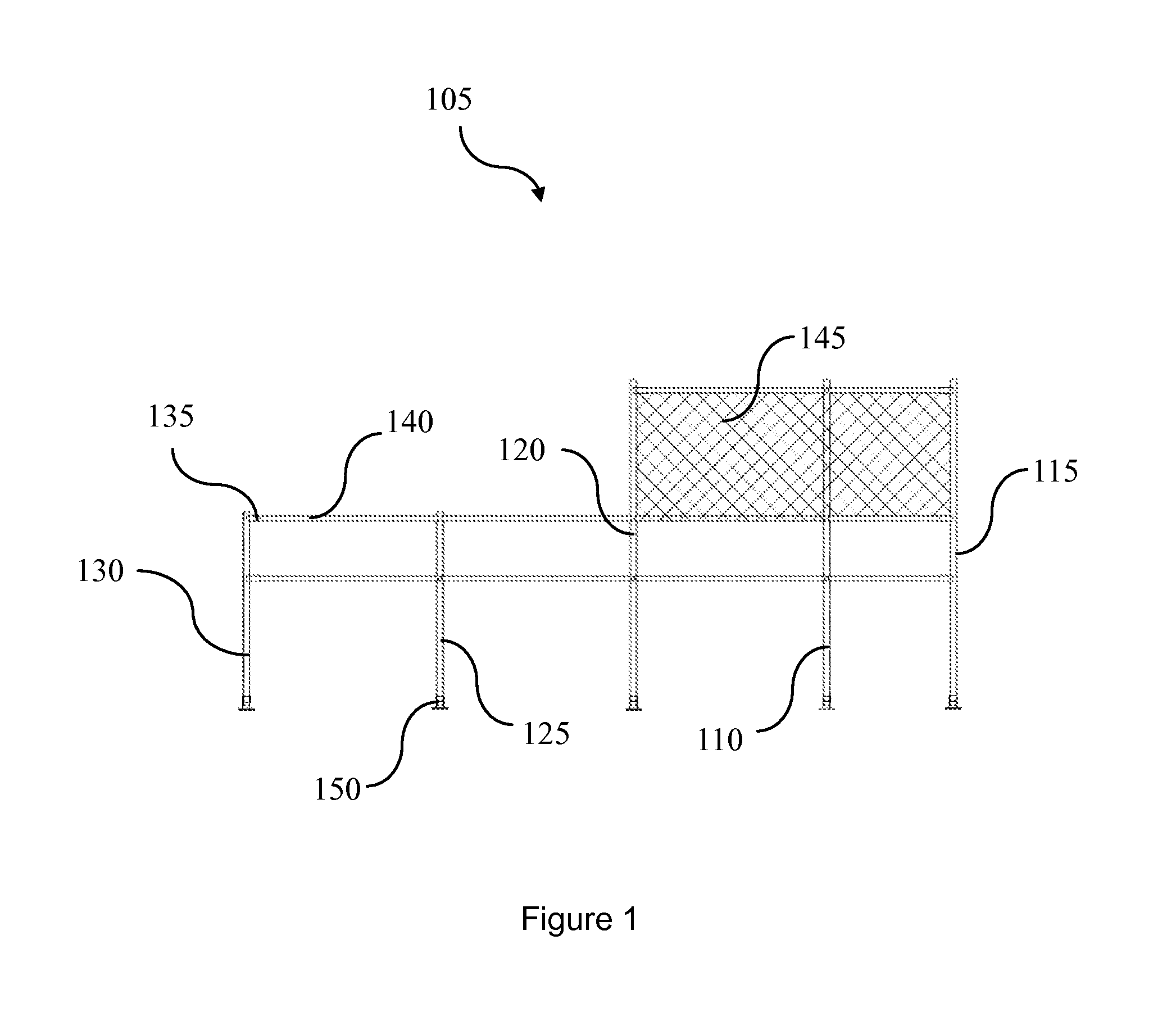 Protective assembly and method for mounting same, upright and sleeve of such a protective assembly