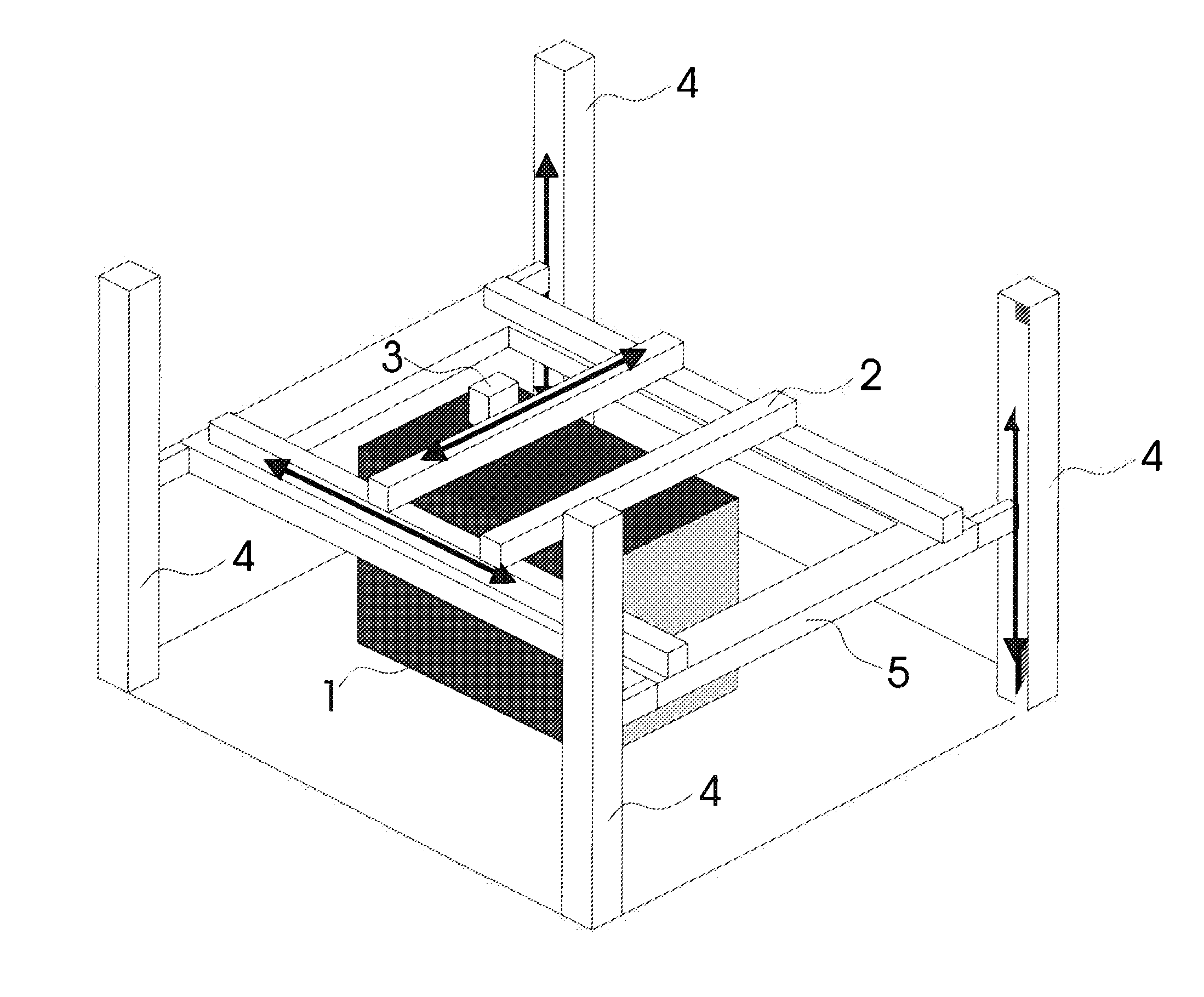 Method for the construction of a laminated compound