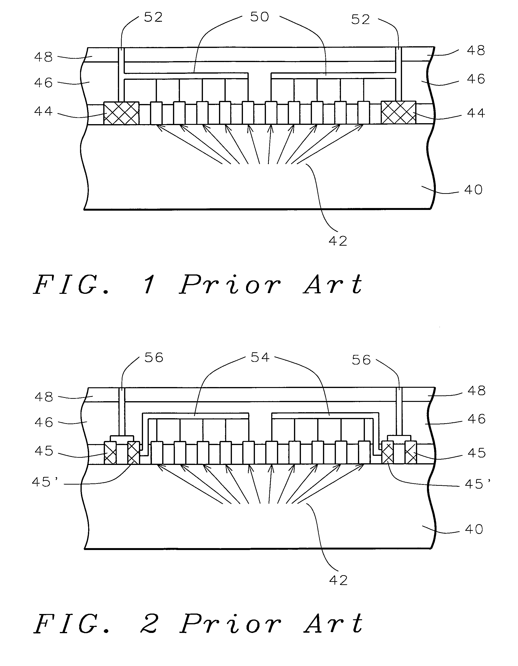 Post passivation interconnection schemes on top of the IC chips