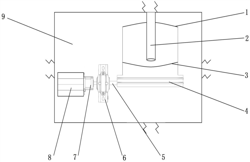 Pharmaceutical experiment sampling device and computer storage medium