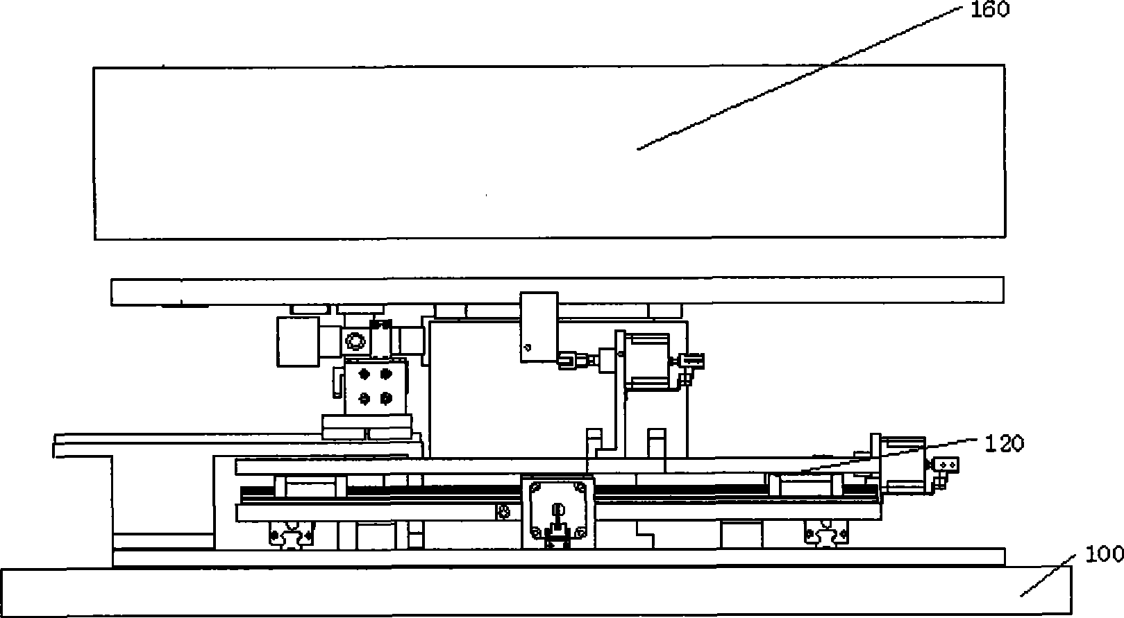 Automatic contraposition method and system for screen process press