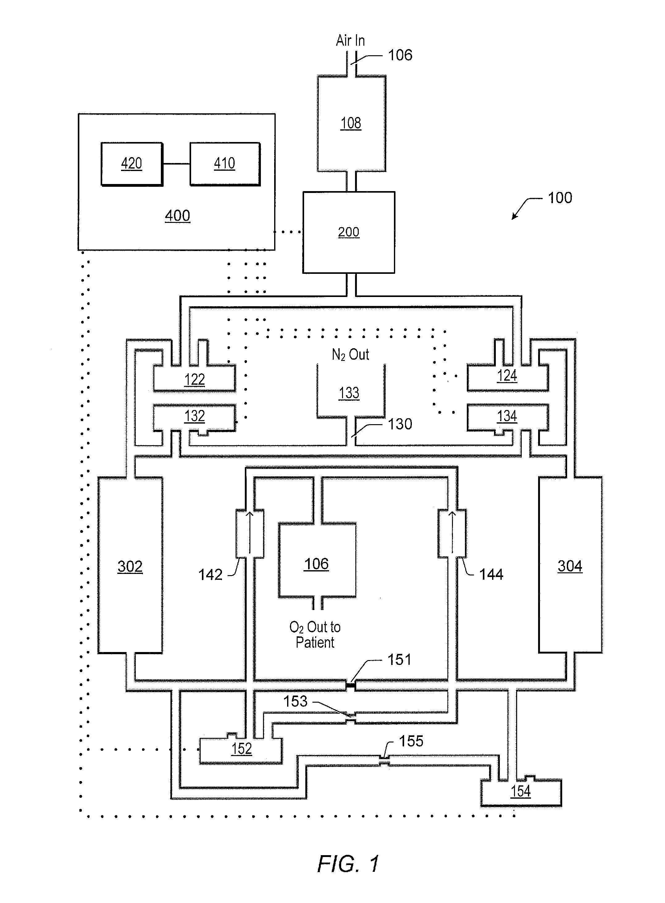 Shutdown system and method for an oxygen concentrator