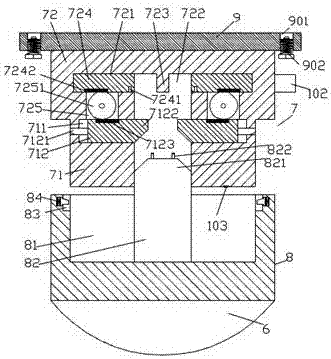 Loudspeaker equipment convenient to disassemble and assemble