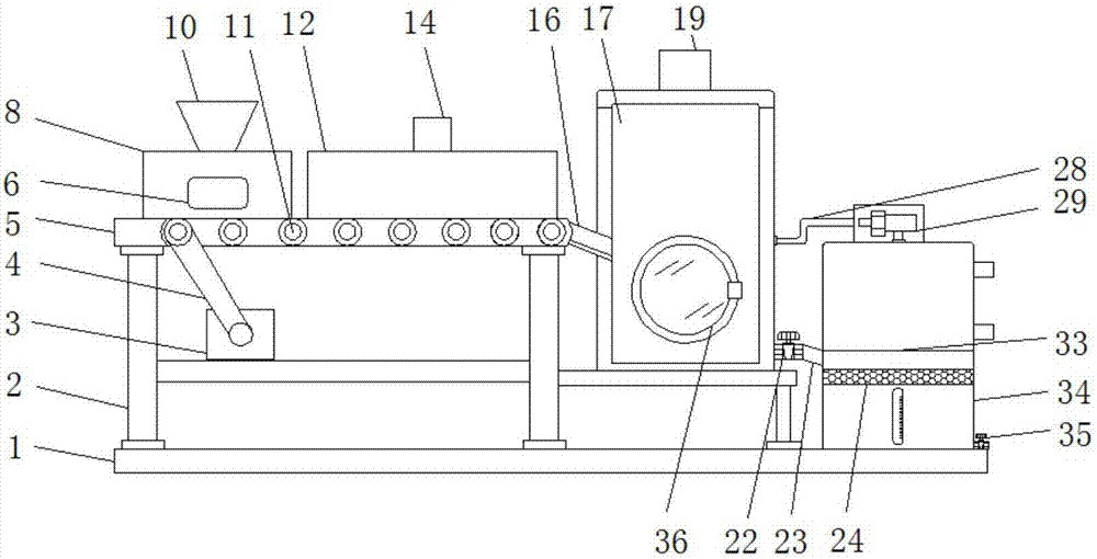 Essential oil press device