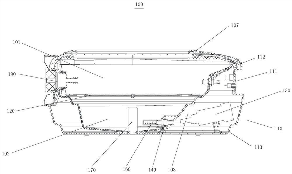 Surgical training simulation device and surgical training system