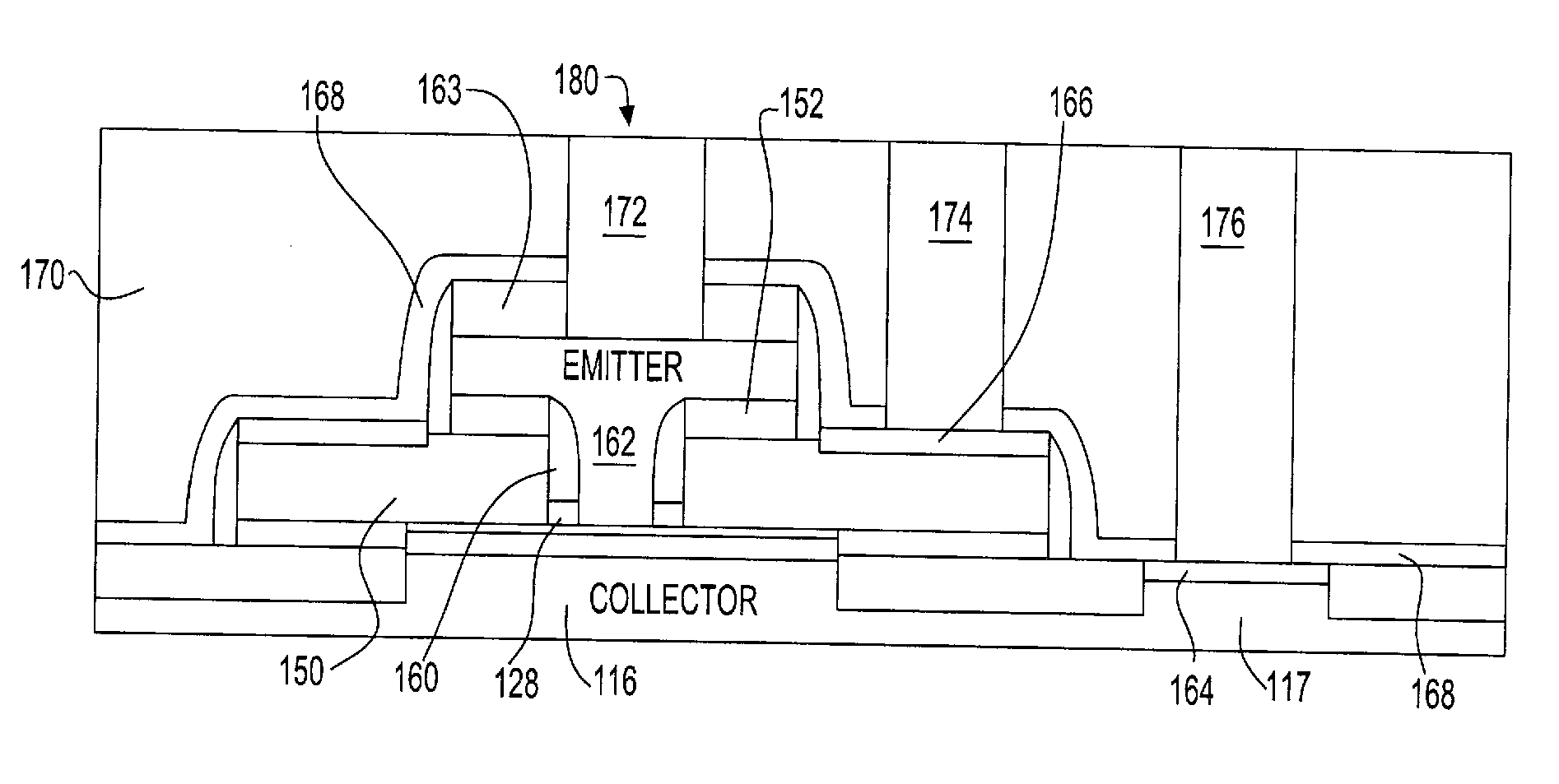 Methods of fabricating bipolar transistor for improved isolation, passivation and critical dimension control