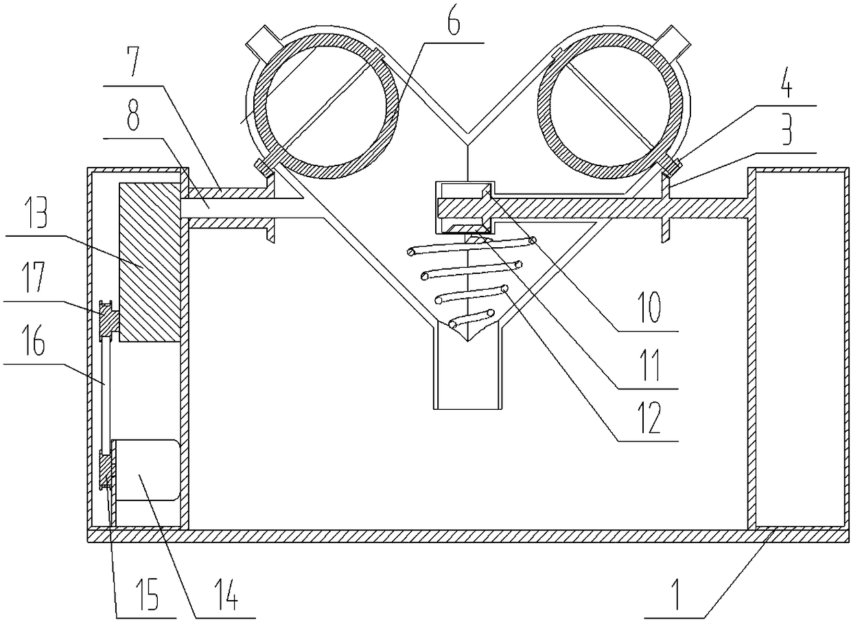 Method for processing medicaments on basis of V-shape mixing equipment