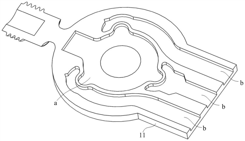 Water outlet switching mechanism