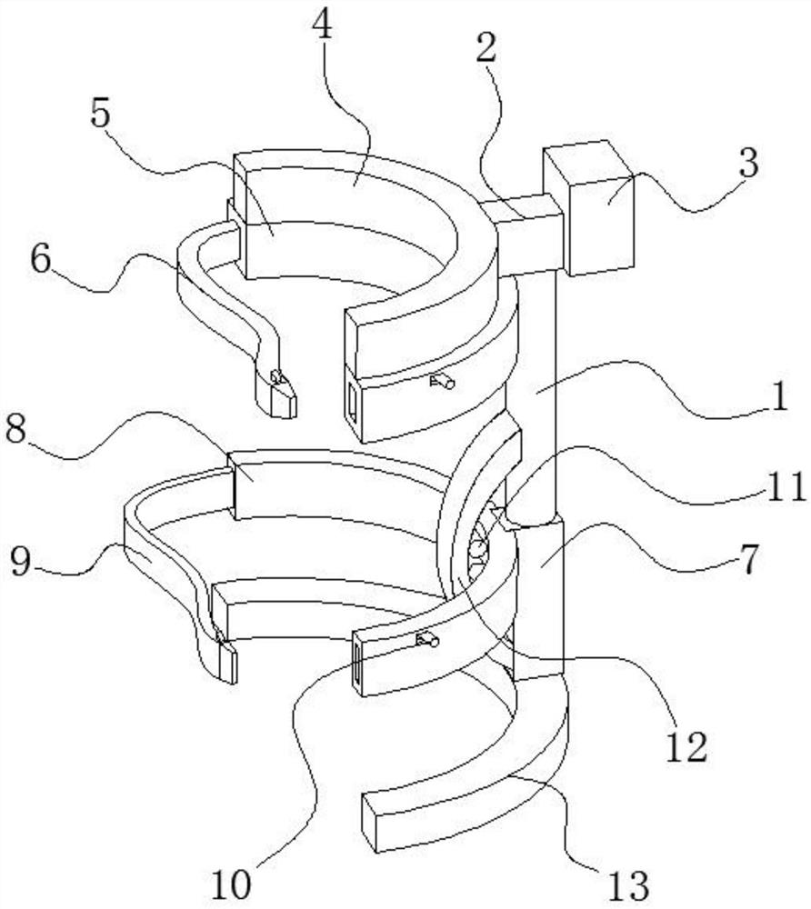 Wearable combined rehabilitation training device for lumbar vertebra adjustment