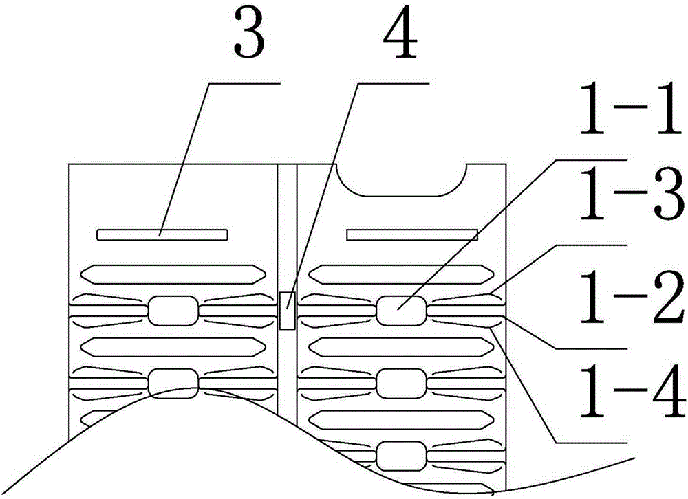 Progressive die stamping device and process for porous plate of automobile air-conditioning parallel flow evaporator