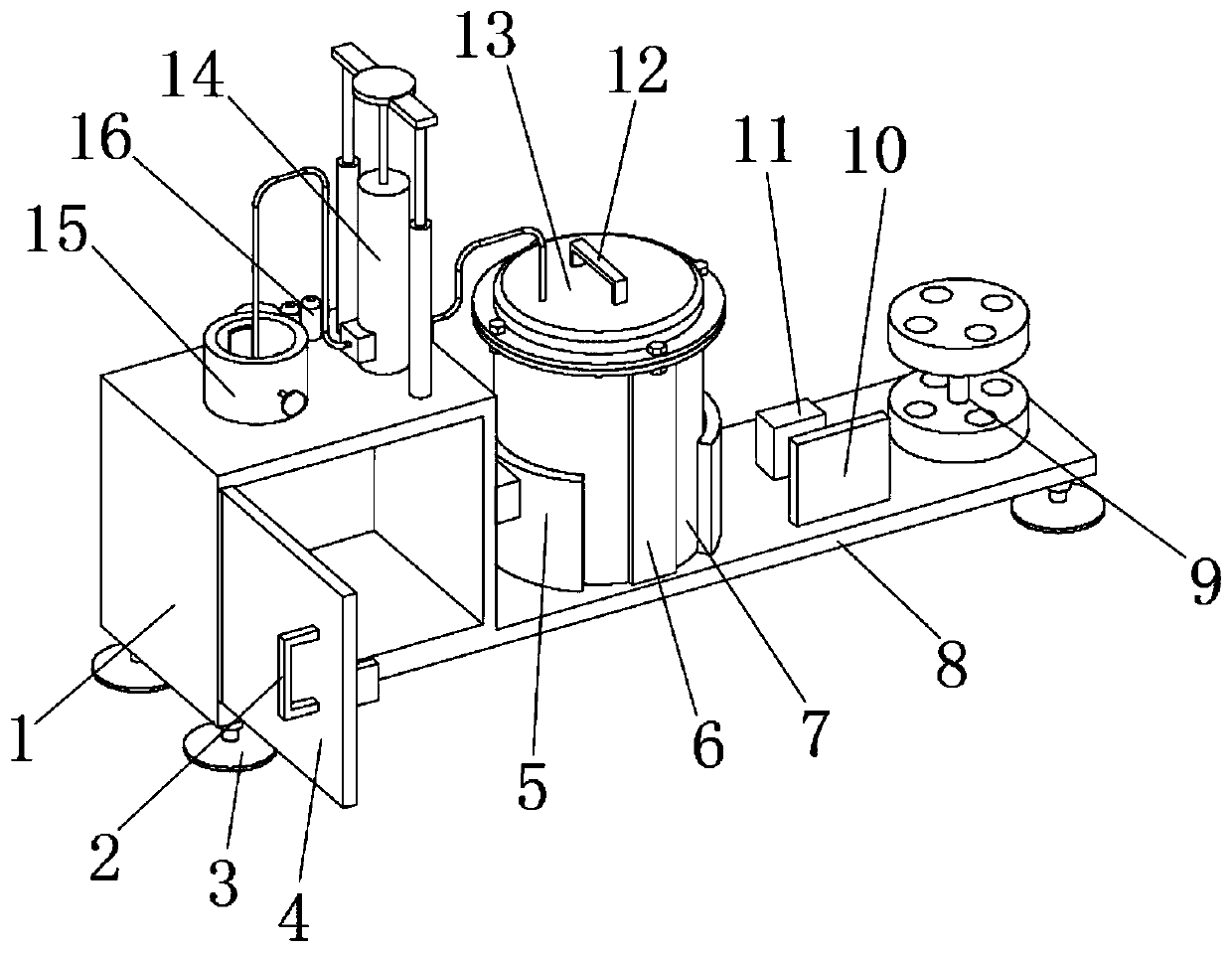 Machine capable of controlling liquid flow