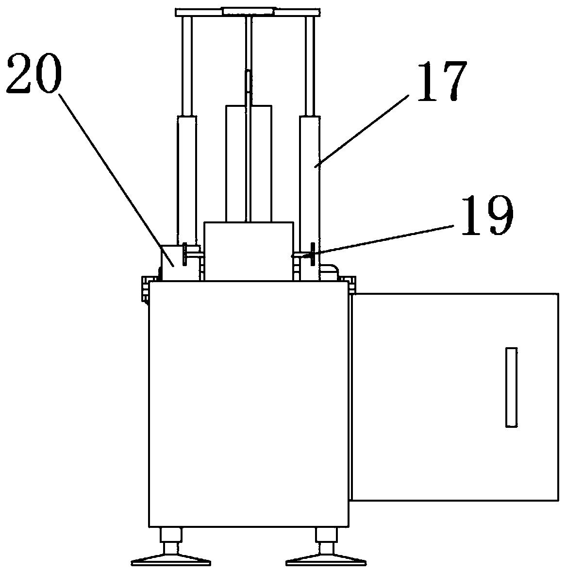 Machine capable of controlling liquid flow