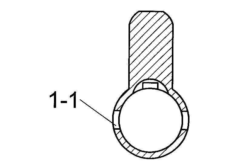 Novel anti-push device for blade lock core