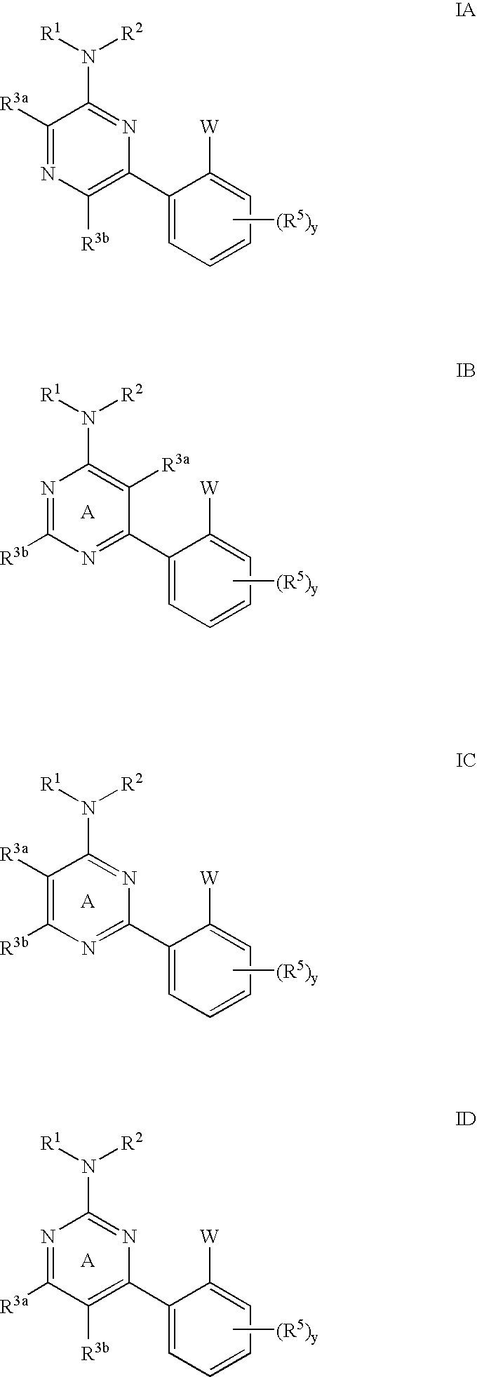 Pyrimidines and pyrazines useful as modulators of ion channels