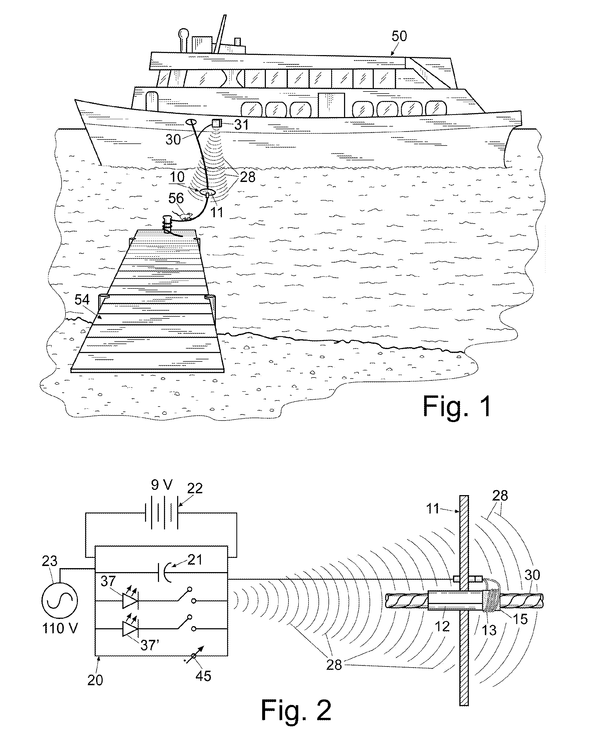 Rat guard and method