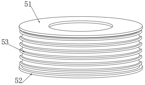 Overpressure early warning device for rubber pipe vulcanization waste gas emission