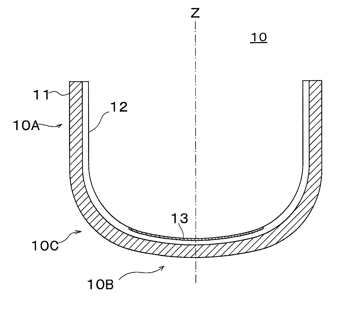 Silica glass crucible for pulling up silicon single crystal and method for manufacturing thereof