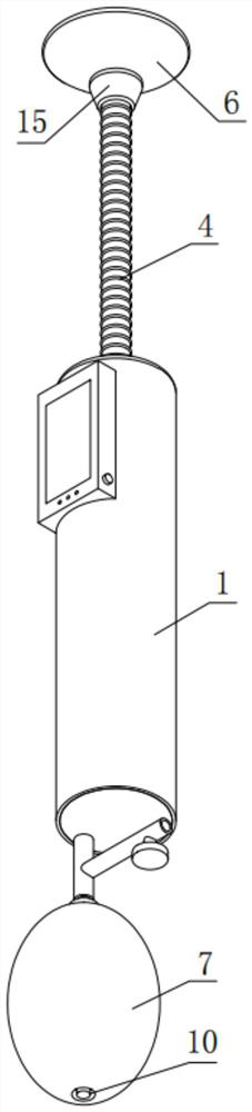 Auxiliary midwifery device for obstetrical department and use method thereof