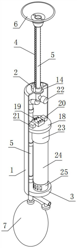 Auxiliary midwifery device for obstetrical department and use method thereof