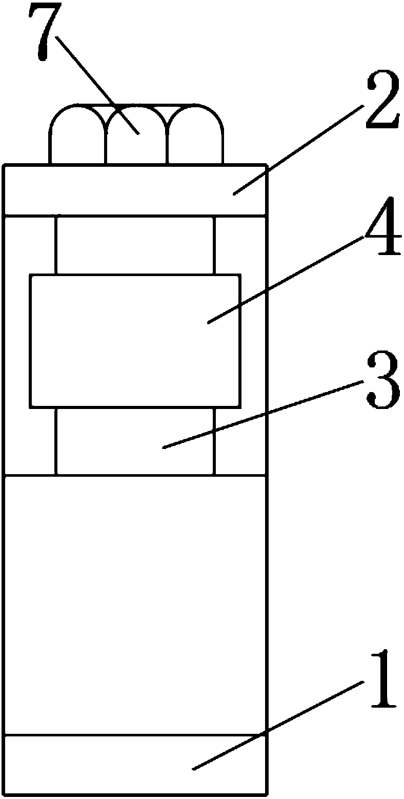 Clamp for leakage stoppage of boiler economizer