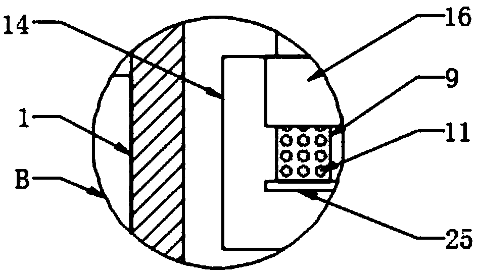 A laparoscopic surgery built-in suction device