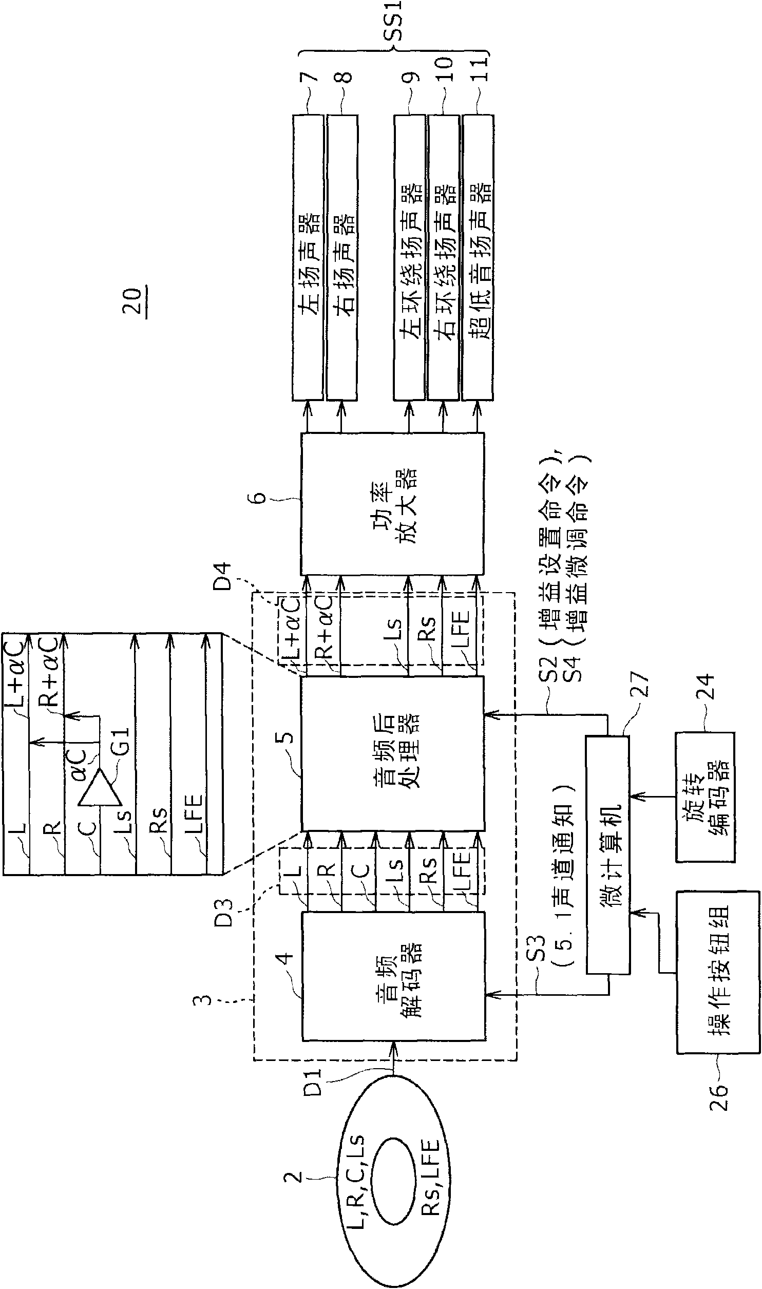 Audio apparatus and audio processing method