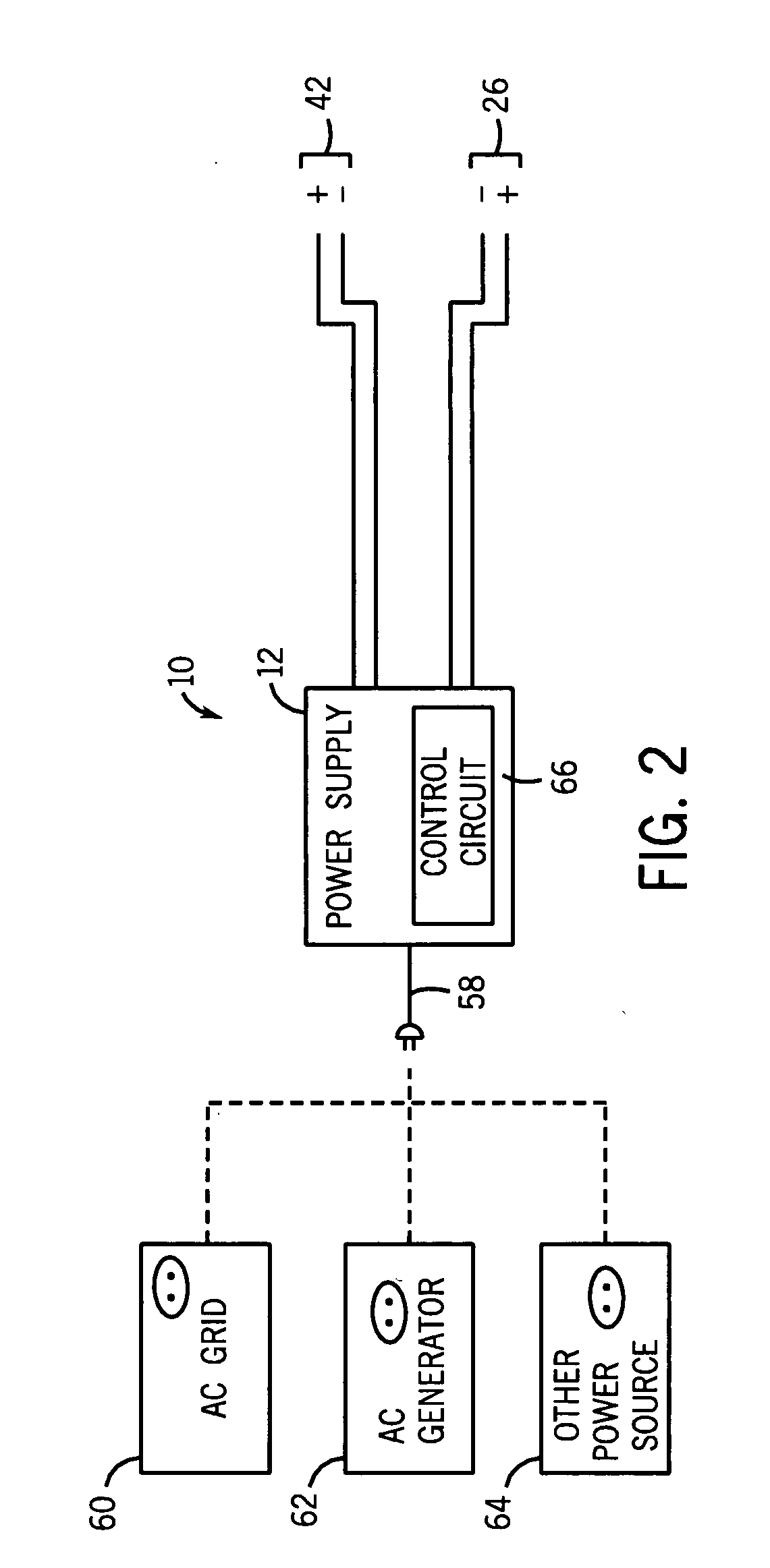 Welder with intelligent battery charger