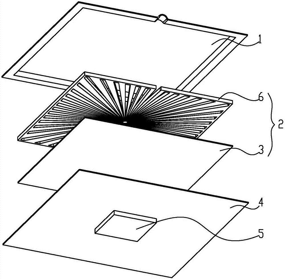 Ultrathin heat homogenizing plate structure