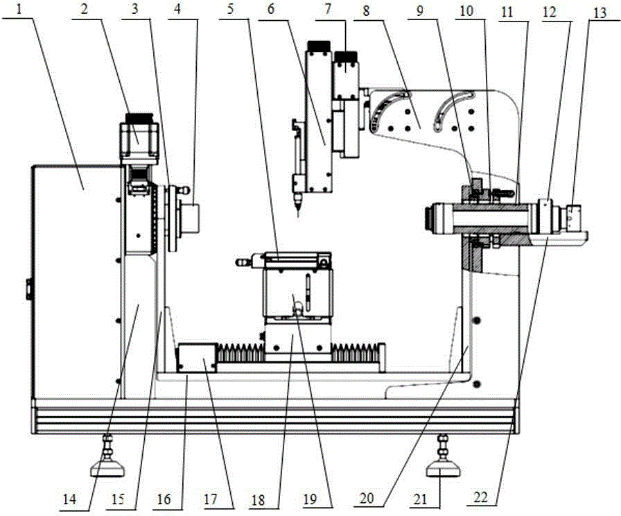 Intrinsic contact angle test and test method thereof