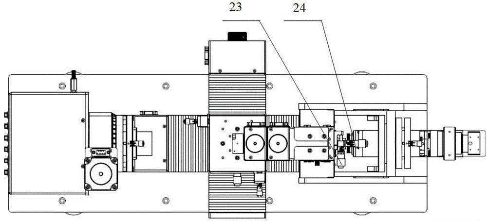 Intrinsic contact angle test and test method thereof