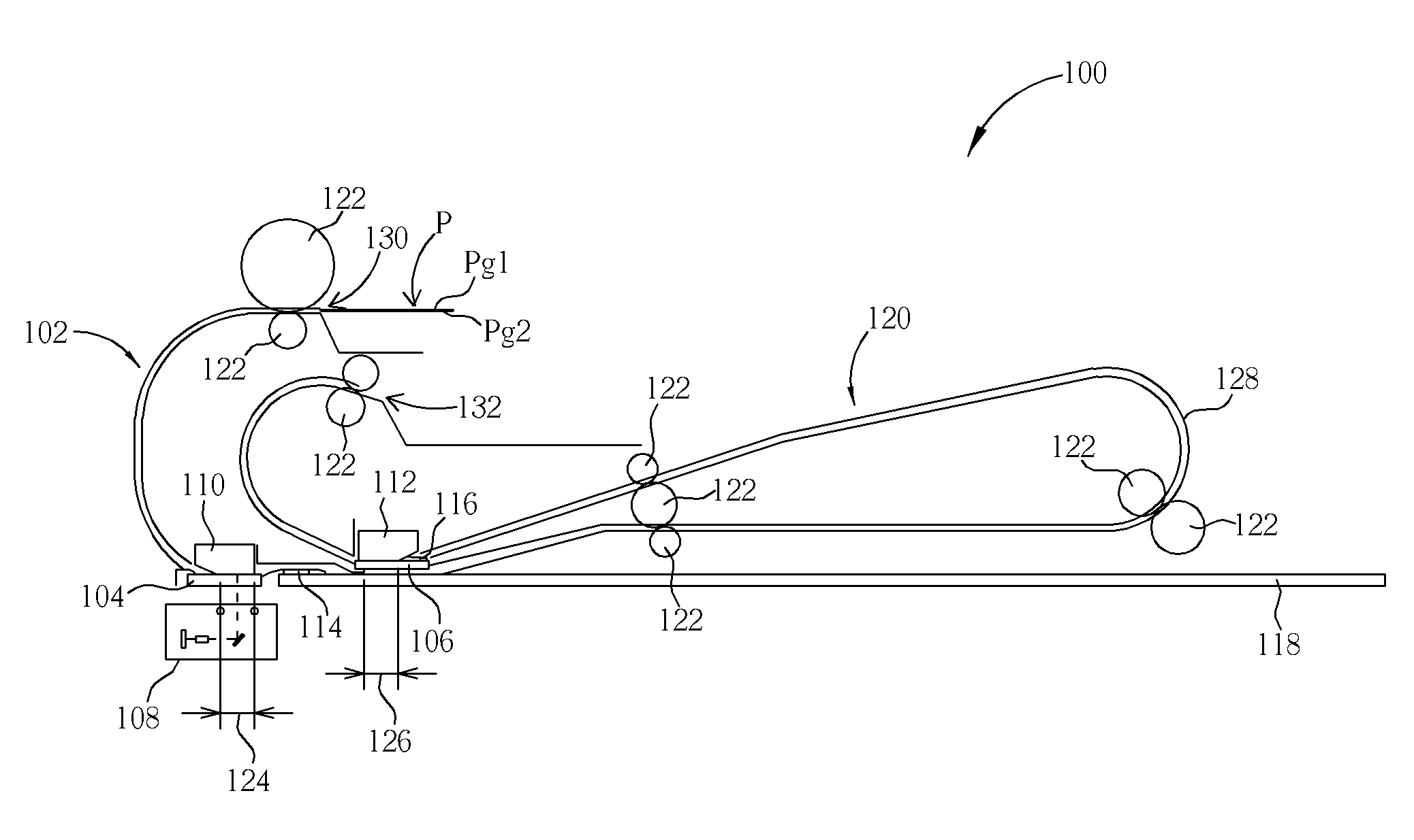 Double-side scan device with movable image scan module