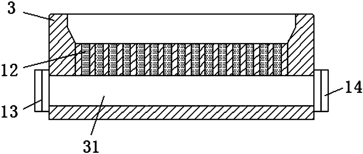 Mechanical part die with die releasing conveniently conducted