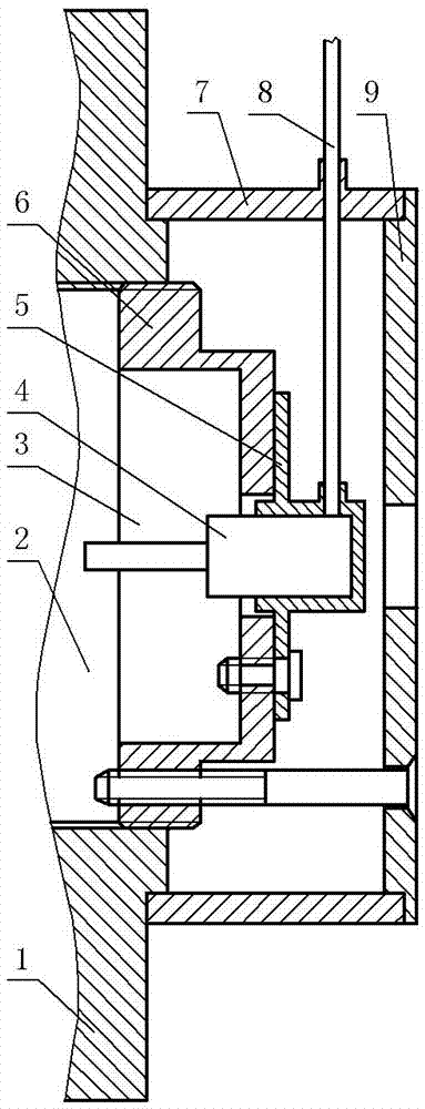 tp1 hoist disc brake shoe monitoring and adjustment device