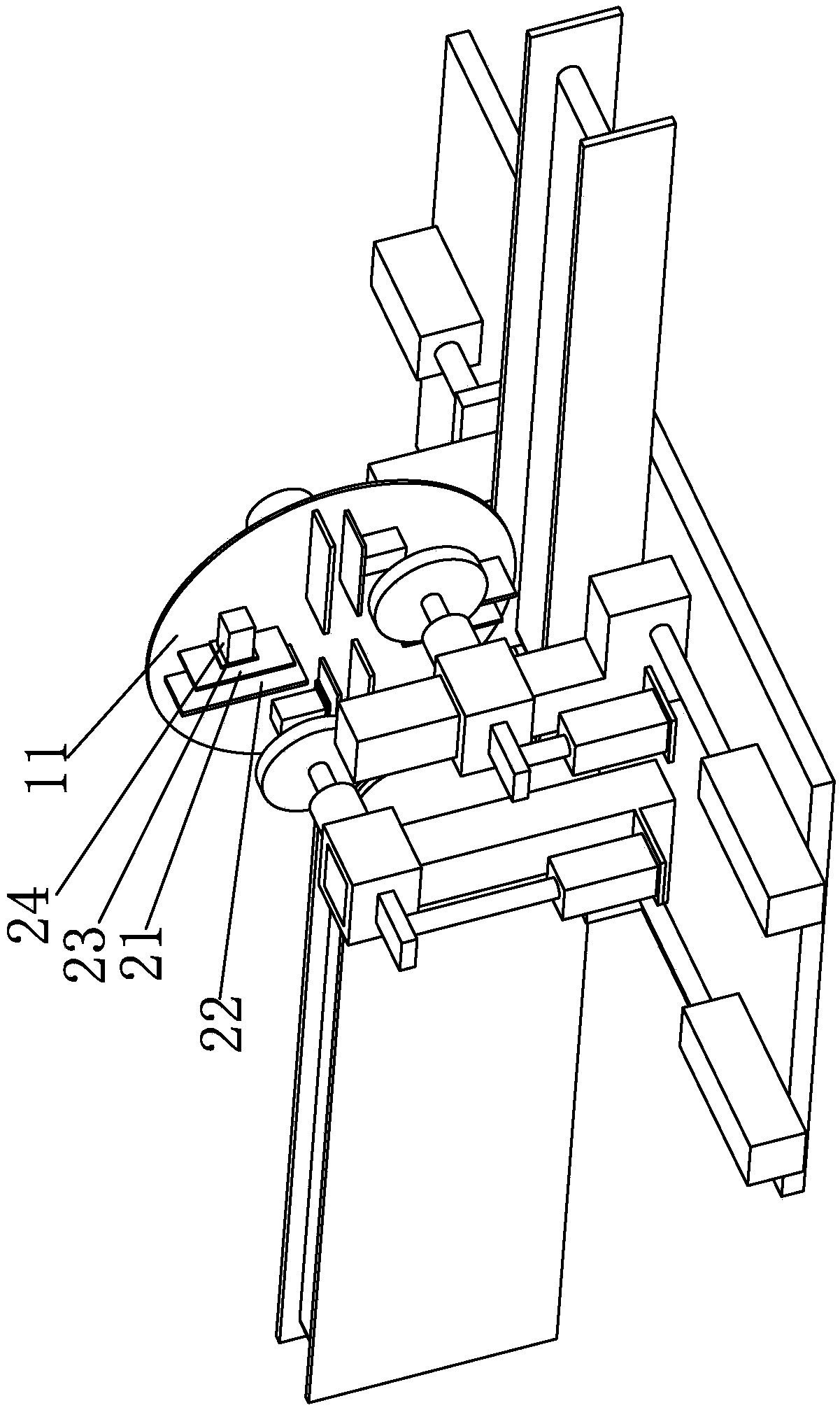 A new tool grinding device