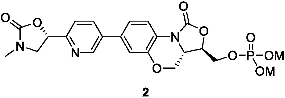 A kind of crystalline form b of sodium salt of oxazolidinone antibacterial drugs and its preparation method and application