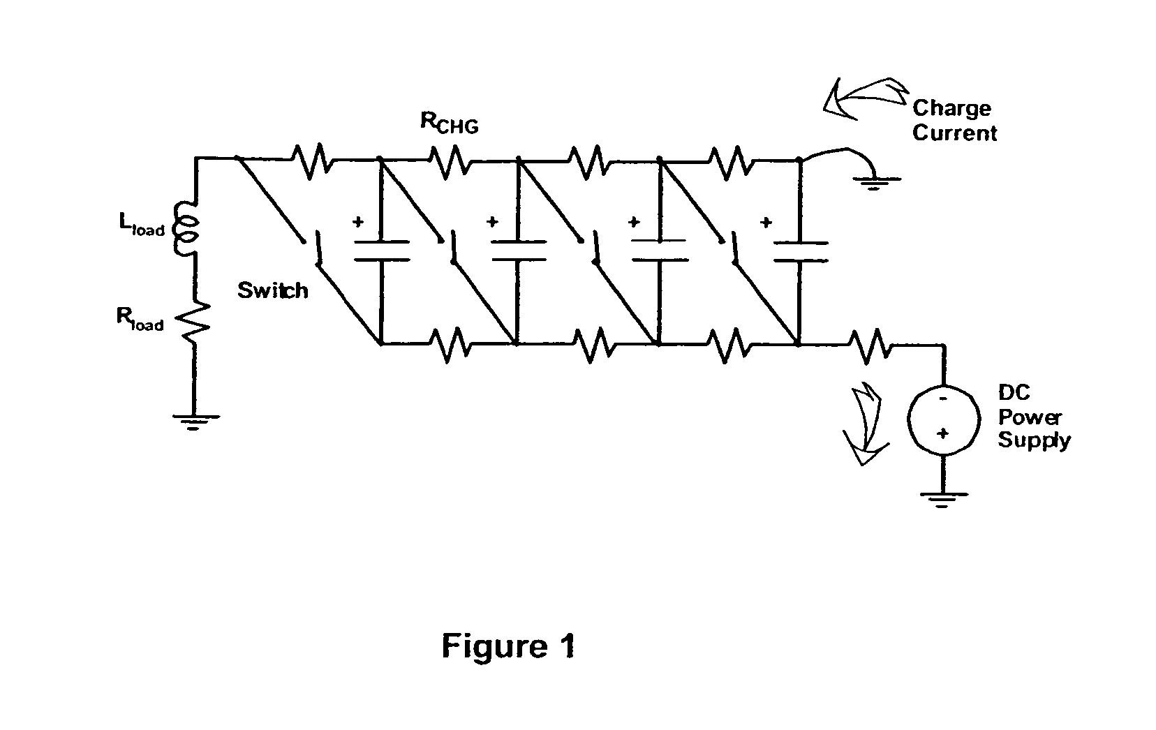 Apparatus for producing voltage and current pulses