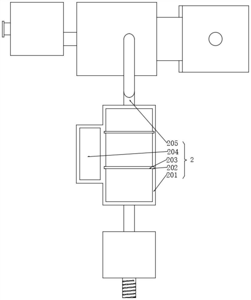 Sewage discharge device for water conservancy project